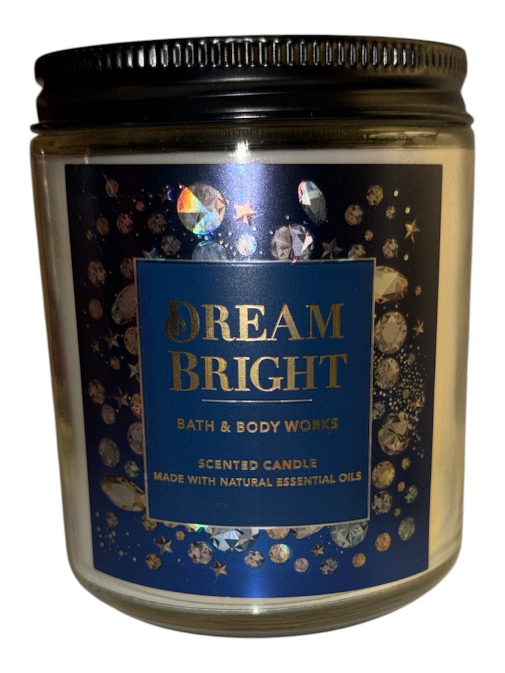Bath & Body Works Dream Bright Scented Candle Single Wick Jar 8 oz NWT